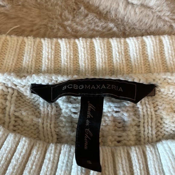 BCBG Women’s striped sweater - Picture 3 of 5